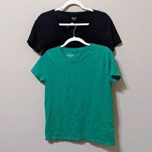Madewell and JCrew Tees size medium